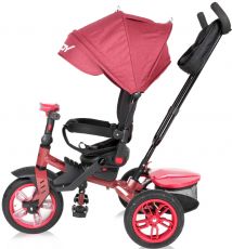 Дитячий триколісний велосипед Lorelli Speedy Air Red & Black